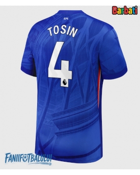 Chelsea Tosin Adarabioyo #4 Tricou Fotbal Replică 2025-26 Barbati Acasa